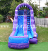 Commercial Grade PVC Vinyl Inflatable Waterslide with Splash Pool / Backyard Inflatable Bouncy Slide for Kids n Adults 