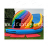 Outdoor Pastle Rainbow Bounce House Disco Inflatable Helter Twist Dome Tent For Party/Event