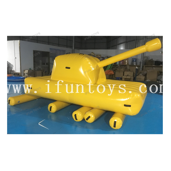 Inflatable Tank for Group Work and Team Amusement / Field Day Outdoor Teamwork Games Inflatable Toys for Sales