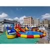 Luxury sea world bouncing castle Huge commercial water slide inflatable swimming pool for adult or kid