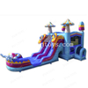 Summer Holiday Inflatable Jumping Bouncy Castle with Slide And Swimming Pool Bouncer Combo for Kids And Adults