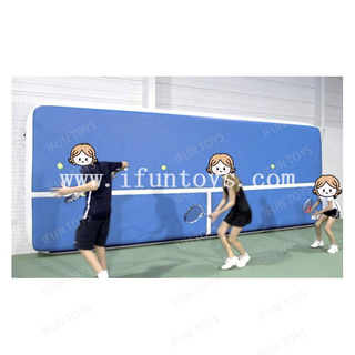 Custom Size Drop Stitch Gymnastics Mat Training Inflatable Air Track Tennis Backboard Hitting Wall