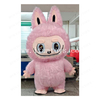 Festival Decoration Inflatable Walking Wearable Labubu Mascot Costume Giant Size Cartoon Character Labubu Clothes
