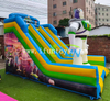 Buzz Lightyear Inflatable Slide Rental Toy Story Theme Party Slide Doulbe Lane for Kids and Adults