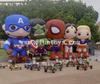 American Movie Character Inflatable Cartoon Action Figure Parade Hero Character Mascot