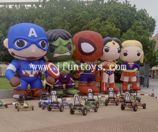 American Movie Character Inflatable Cartoon Action Figure Parade Hero Character Mascot
