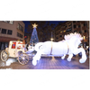 Giant Inflatable Parade Unicorn LED Inflatable Horse Puppet for Event Party Festival
