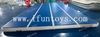 Professional Inflatable Gymnastics Mat Air Track Tumbling Mat with Electric Pump DWF Drop Stitch Airtrack for Gym/Home/Training