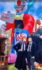 Advertising Inflatable Halloween Clown Lighting Inflatable Club Horror Cartoon Giant Inflatable Clown for Party Carnival