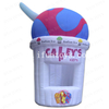 Party Rental Inflatable Ice Cream Booth Inflatable Food Kiosk Stand for Outdoor Event