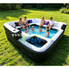 IFUN Custom Inflatable Pool Bar with Sofa PVC Material Outdoor Use for Adults-Home & Resort Pool Entertainment