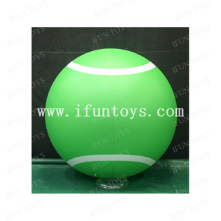 Giant Inflatable Tennis Ball Oversized PVC Tennis Ball Prop for Advertising