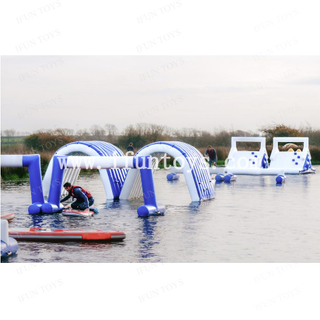 Aqua Park Challenge SUP Ninja Warrior Inflatable Floating Obstacles for Paddle Boarding