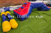 Luxury Inflatable Floating Water Joust Bridge Commercial Grade Gladiator Duel Game for Yacht Lake And Luxury Resort Water Parks
