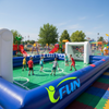 Inflatable Football Field Soccer Arena with Integrated Goals and Floor Inflatable Soapy Football Pitch Soccer Court for Corporate Team Building & Festivals