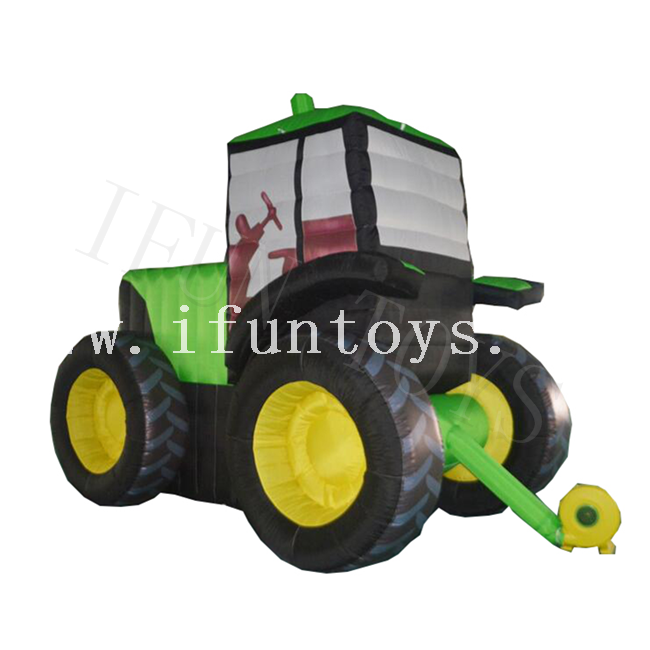 10ft advertising Blow Up Car/inflatable truck balloon/Inflatable Tractor Model for Promotion