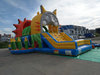 Inflatable Tiger Obstacle Race Course Combo / Inflatable Run Obstacle for Amusement Park 