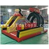 Multifunction car inflatable bouncer with slide/inflatable jumping bouncy castle/inflatable playground obstacle for kids