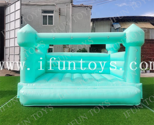 Outdoor Inflatable Wedding Bouncer Jumping House / Trampoline Castle for Kids