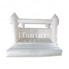 White Inflatable Bounce House for Wedding / Jumping Moon Bounce /Wedding Bouncy Castle for Sales