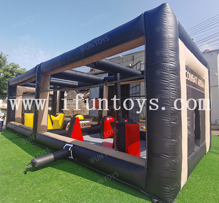 Cheap Combat Arena Inflatable Paintball Battle Field for CS Bolas de Paint Ball Shooting Paintball arena games