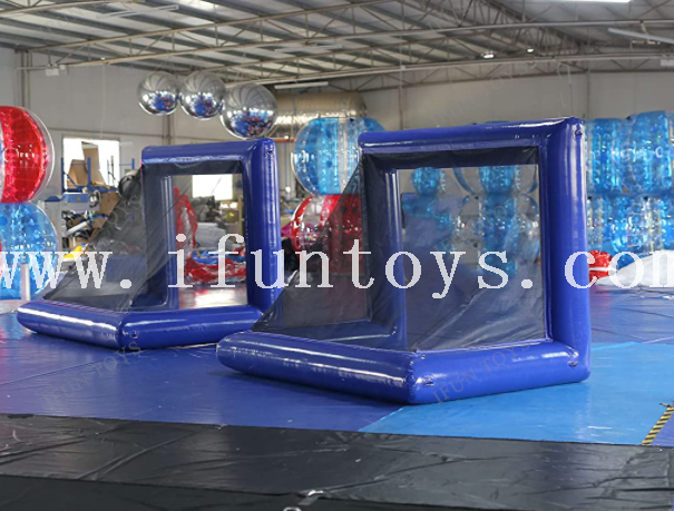 Indoor / Outdoor Amusement Inflatable Soccer Goal Football Goal / Football Sport Game Inflatable Goal Post for Kids And Adults
