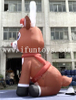 Christmas Decoration Inflatable Rudolph the Red-Nosed Reindeer Christmas Mascot Reindeer for Yard / Garden