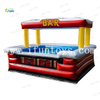 Backyard water inflatable pool bar/floating party spot with swimming pool for adults and kids party