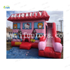 Cartoon Character Hello Kitty Inflatable Slide & Bounce House for Kids-PVC Tarpaulin Easy Setup Outdoor Party Use