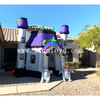 Inflatable Halloween Castle Arch Ghost House Giant Inflatable Haunted House Tent with Gargoyle for Outdoor Yard Event Decoration