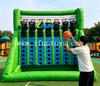 Inflatable Basketball Connect 4 Challenge Game Carnival Sport Inflatable Connect Four Hoop Shoot Out Game For Rental Business