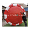 Aqua Twisting 8 Person Inflatable Spinning UFO Disco Boat Towable Tube for Water Games