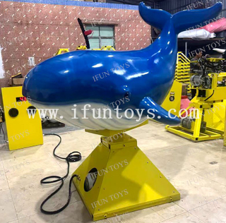 Amusement Park Equipment Ocean Sea Mechanical Dolphin Ride Inflatable Mechanical Bull Rodeo for Event