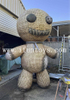 Halloween Scary Inflatable Ghost Doll Cartoon Inflatable Voodoo Doll Model for Theme Party Decoration