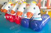 Interactive Game Inflatable Horse Race Pony Hop Race for Team Building Events / Family Fun Days