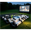 Portable Outdoor PVC Inflatable Foldable Soccer Bleachers & Movie Theater Chairs for Sports Events