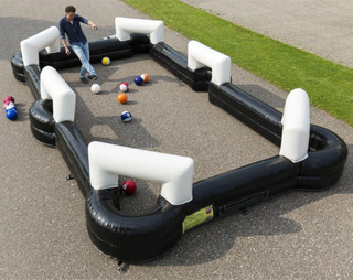 Funny Football Snooker Billiard Tables Inflatable Pool Table Billiard Outdoor Game For Adults