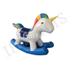1.5m Tall Inflatable Rocking Unicorn Riding Toys / Unicorn Seasaw for Adults