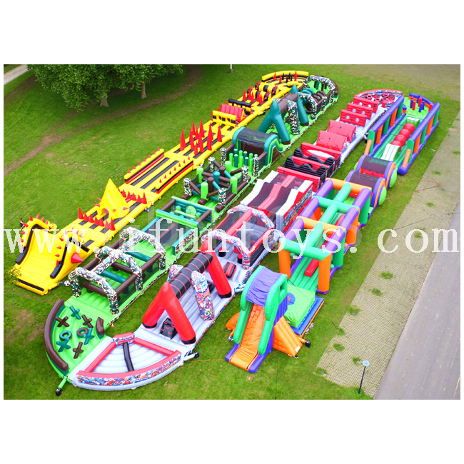 Beast Inflatable 5K Obstacle Run / Extreme Obstacle Race for Outdoor Sport Game