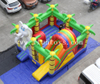 Inflatable Elephant Bouncer Castle / Kids Jumping Playground / Inflatable Fun City for Sale