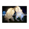 Illuminated Parade Walking Unicorn Inflatable Unicorn with LED lights Air Dancing Horses For Event