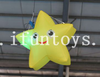 Hanging lighted inflatable led star for ceiling decoration Inflatable star balloon for decorations