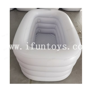 Sport icebath Inflatable ice bath portable rectangle bathtub pool Recovery inflatable solo ice baths for sale