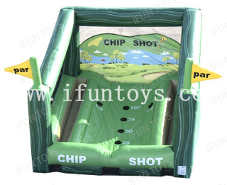 Party Rental Chip Shot Golf Inflatable Game Inflatable Golf Target for Kids and Adults