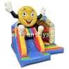 Happy Face Emoji Inflatable Bouncy Slide Combo Commercial Use Bouncer Castle Jumper House for Party