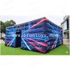 Christmas Themed Inflatable Party Tent for VR Party Game Inflatable VR Game Tent Sport Arena