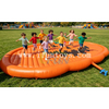 Outdoor Pumpkin Shape Jump Pad Inflatable Air Pillow Bouncer Pad Mattress Inflatable Jumping Trampoline for Halloween Events