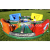 4-Player Inflatable Hungry Hippo Chow Down Game Commercial Grade Bungee Tug-O-War Sports Challenge Interactive Carnival Party Rental Bungee Running Game