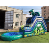 Heavy Duty T-Rex Inflatable Jurassic Park Water Slide Custom Durable PVC Tarpaulin Inflatable Slide with Removable Pool