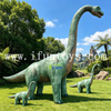 Realistic Giant Inflatable Tyrannosaurus Rex Dragon Statue 5m Built-In Fan Digital Printing Jurassic Theme Event Decorations Model